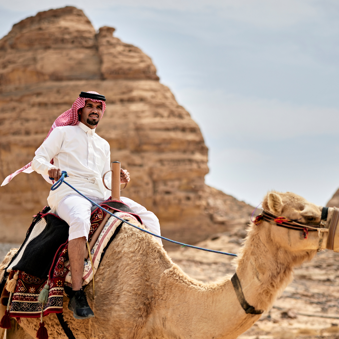 Arabian Desert Camel Ride Tours in Saudi Arabia